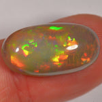 10,5 carats - Opale Welo d'Éthiopie naturelle sombre – opale Welo d'Éthiopie naturelle