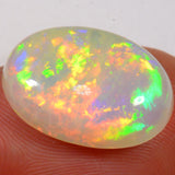 8.3 Karat - Heller Ovaler Äthiopischer Welo Opal – natürlicher äthiopischer Welo Opal