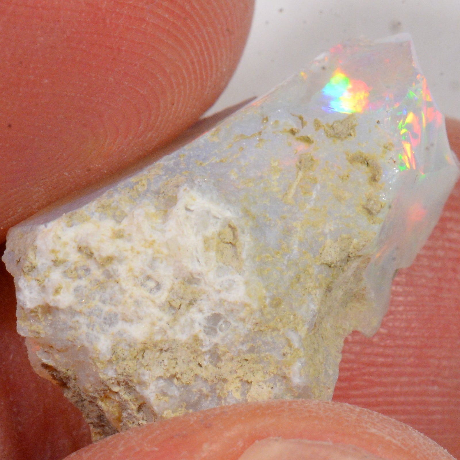 9.5 Karat - Roher Äthiopischer Welo Opal – natürlicher äthiopischer Welo Opal