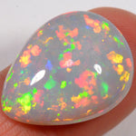 16,2 carats - Opale Welo d'Éthiopie brillante, saturée et scintillante – opale Welo d'Éthiopie naturelle