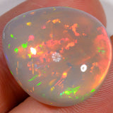 23.3 Karat - Brillanter Broadflash und Flake Pattern Äthiopischer Welo Opal – natürlicher äthiopischer Welo Opal