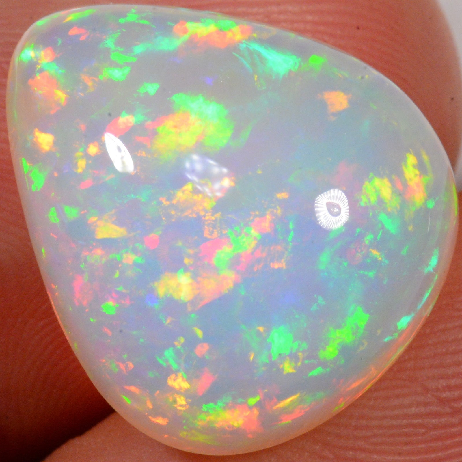15.5 Karat - Atemberaubender Äthiopischer Welo Opal – natürlicher äthiopischer Welo Opal