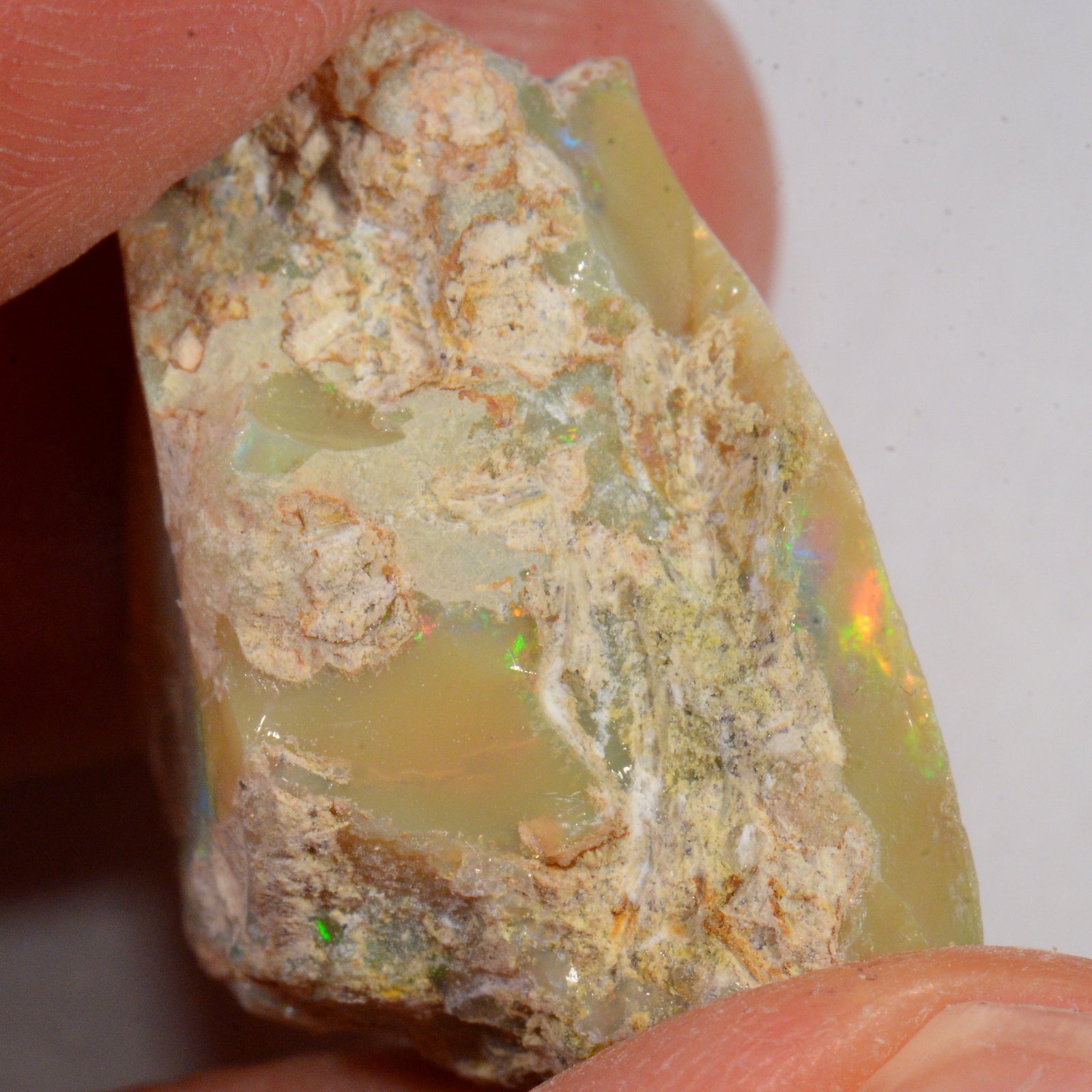 40.7 Karat - Roher Äthiopischer Welo Opal – natürlicher äthiopischer Welo Opal