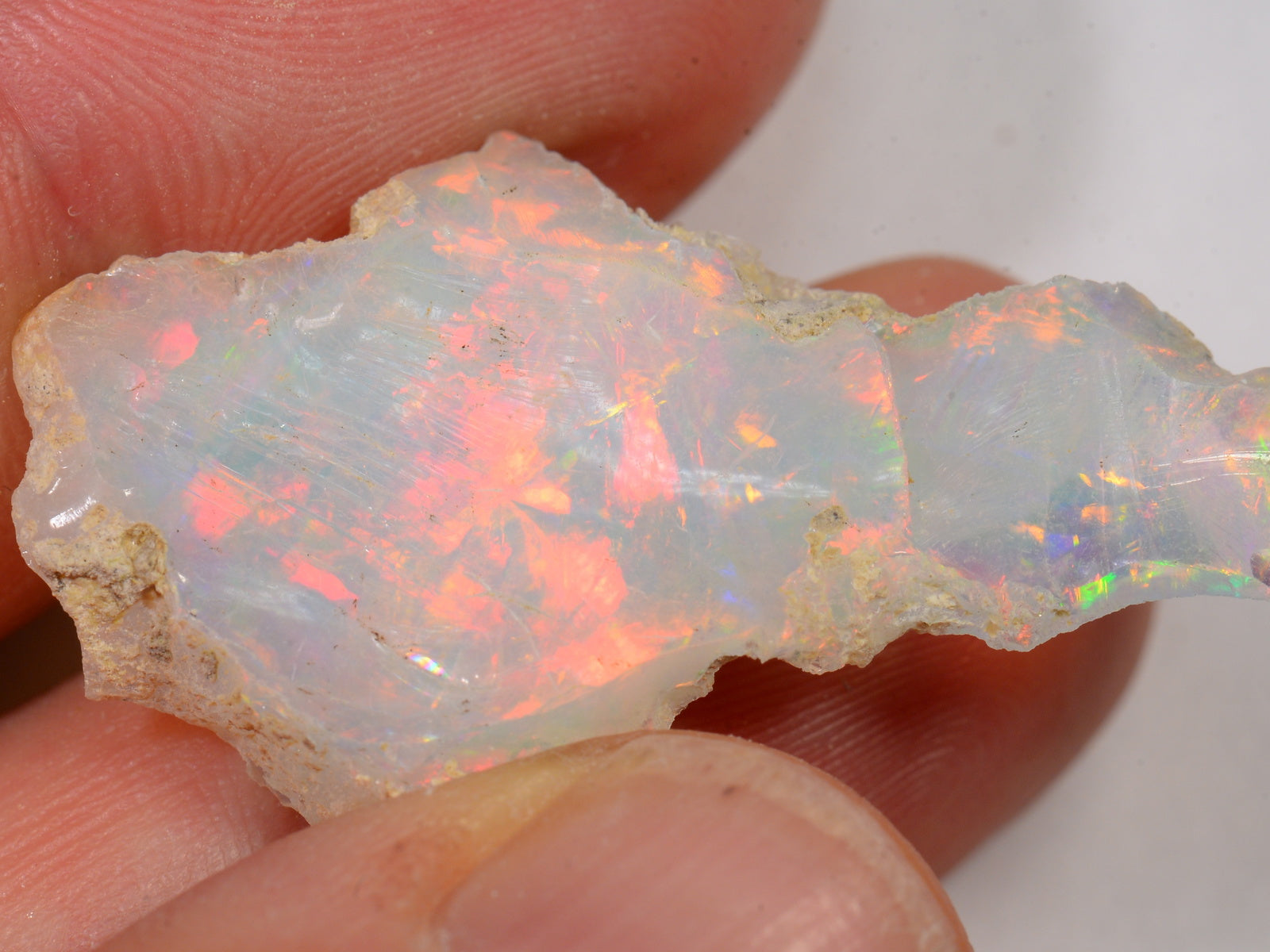 15 Karat - Roher Äthiopischer Welo Opal – natürlicher äthiopischer Welo Opal
