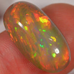 10,5 carats - Opale Welo d'Éthiopie naturelle sombre – opale Welo d'Éthiopie naturelle