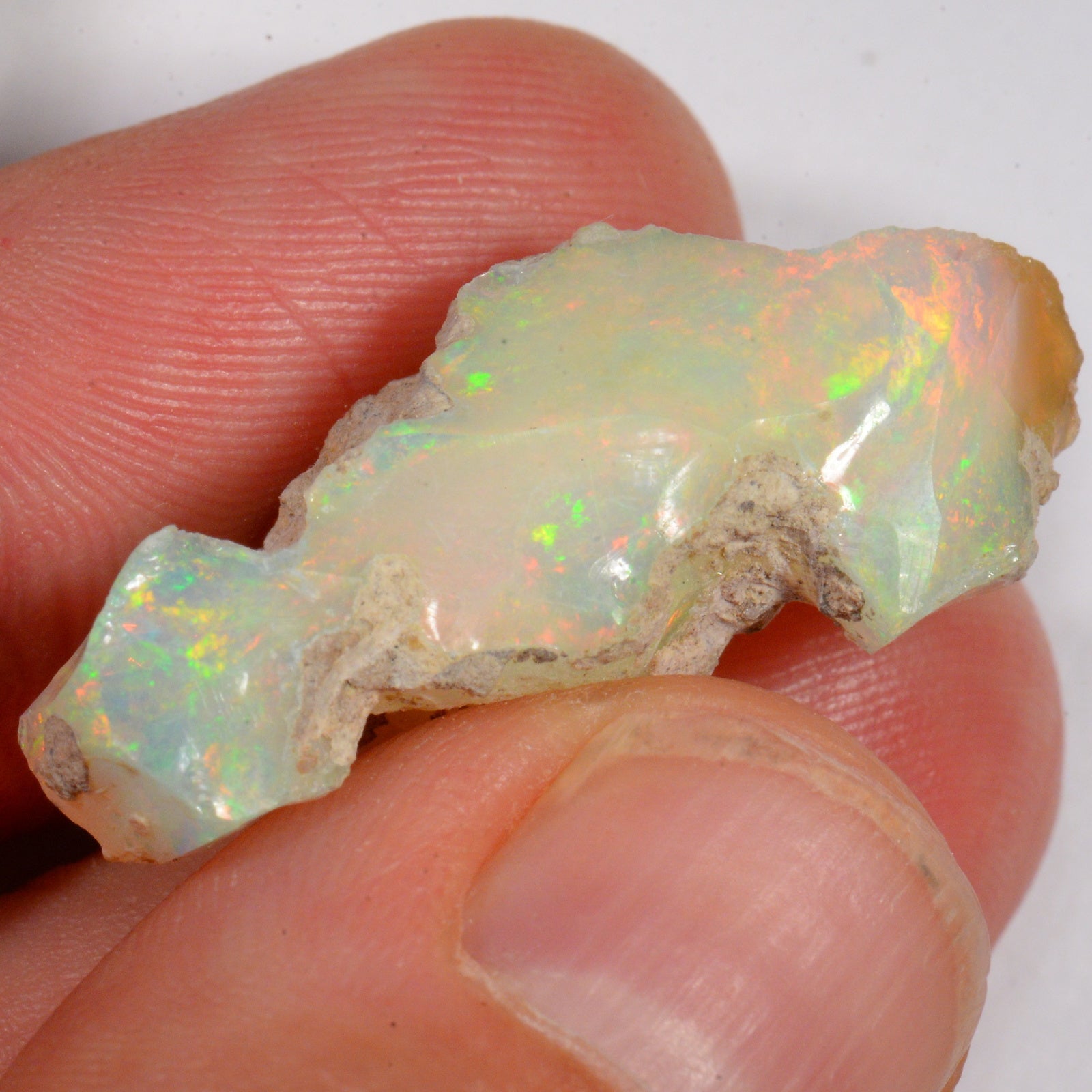 20 Karat - Roher Äthiopischer Welo Opal – natürlicher äthiopischer Welo Opal