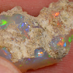 8 Karat - Roher Äthiopischer Welo Opal – natürlicher äthiopischer Welo Opal