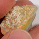 28.7 Karat - Roher Äthiopischer Welo Opal – natürlicher äthiopischer Welo Opal