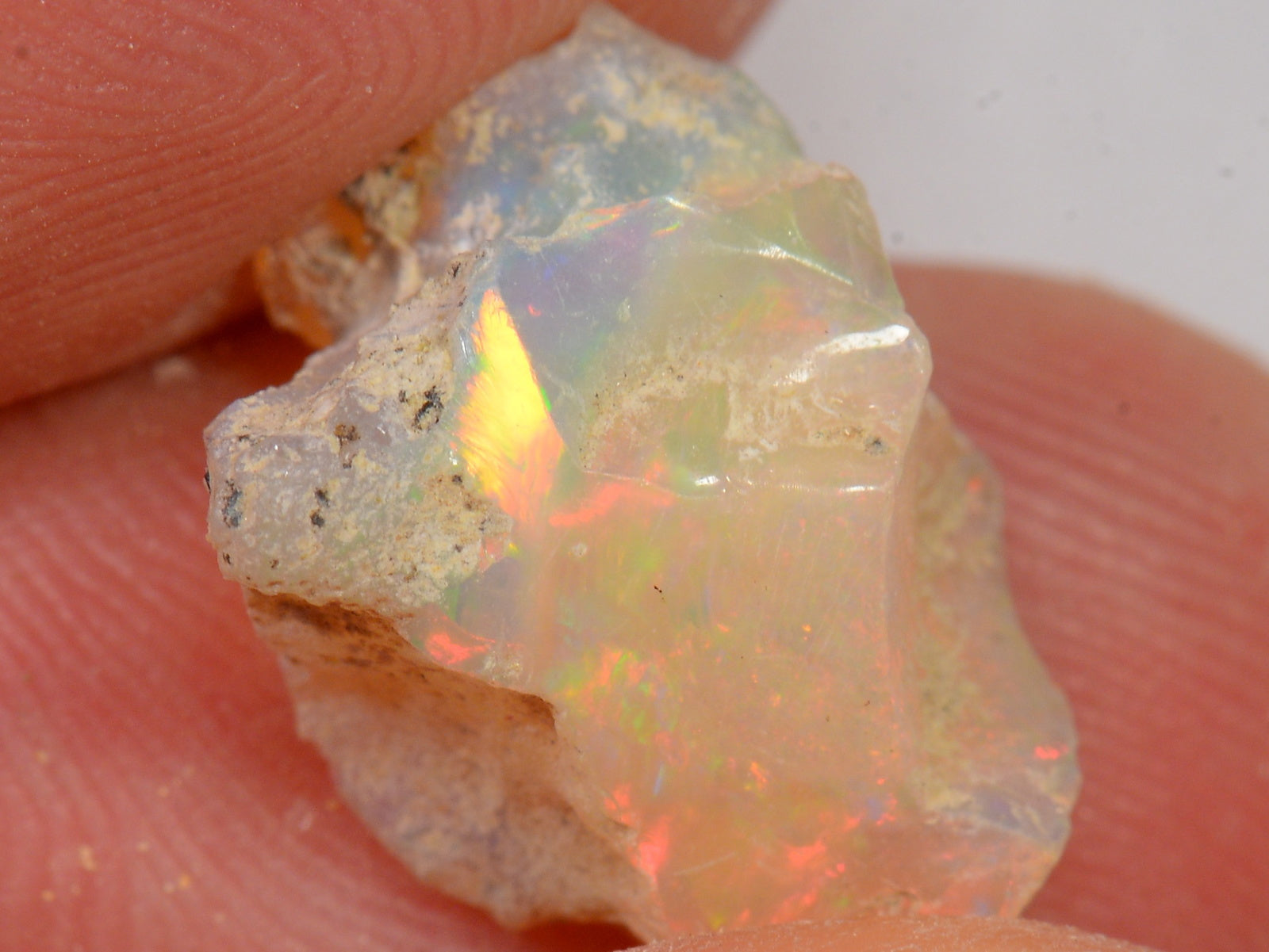 5 Karat - Roher Äthiopischer Welo Opal – natürlicher äthiopischer Welo Opal