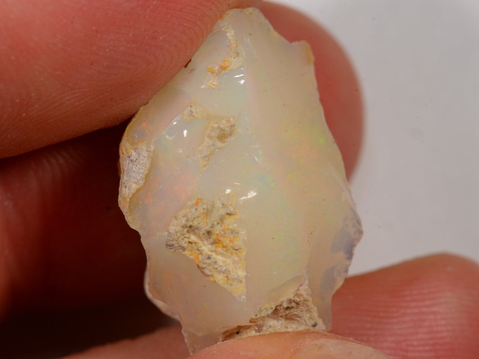 19 Karat - Roher Äthiopischer Welo Opal – natürlicher äthiopischer Welo Opal